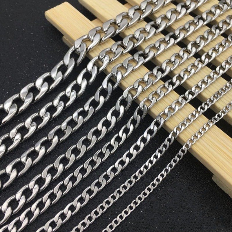 stainless steel necklace, stainless steel necklace chain, stainless steel chains