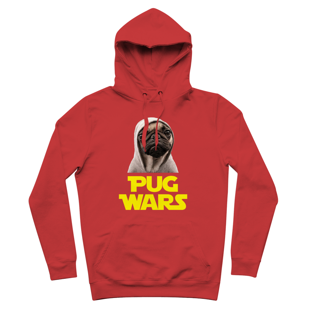 Pug Wars The Last Pug Premium Adult Hoodie
