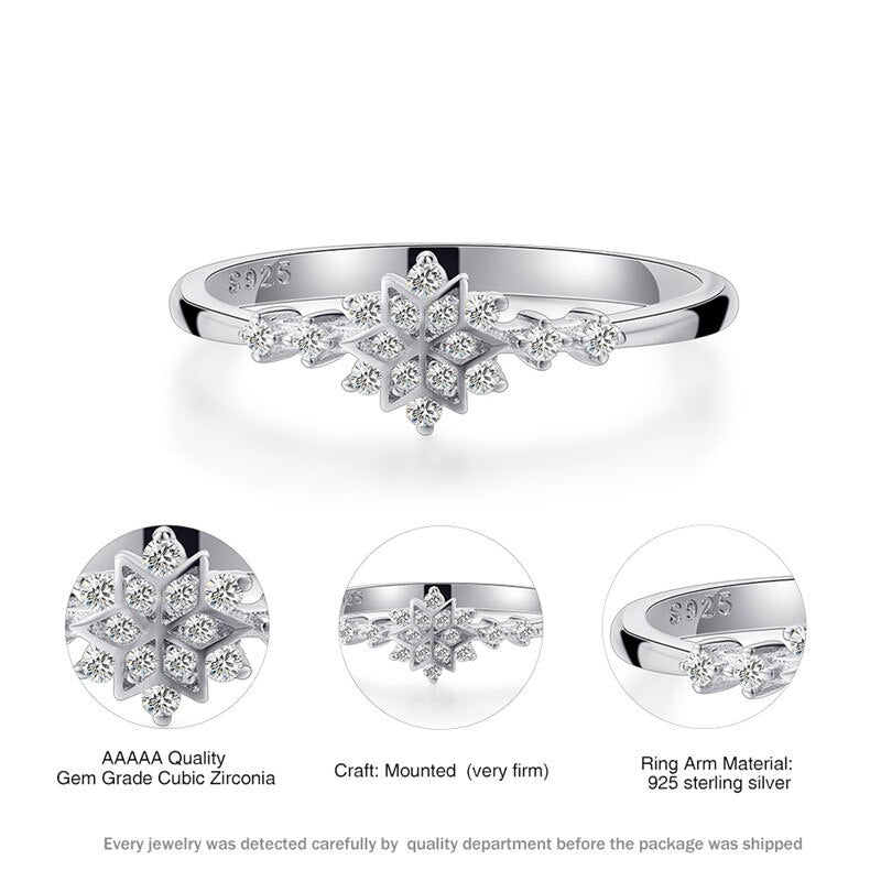 Luxury Snowflake Ring
