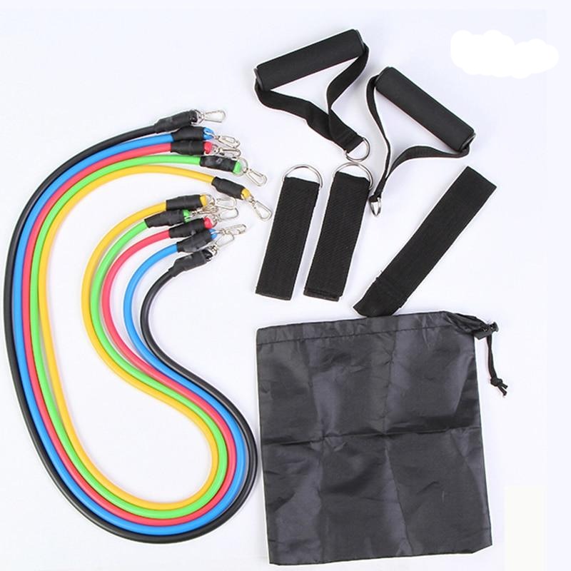 17pcs Home Workout Resistance Bands Set