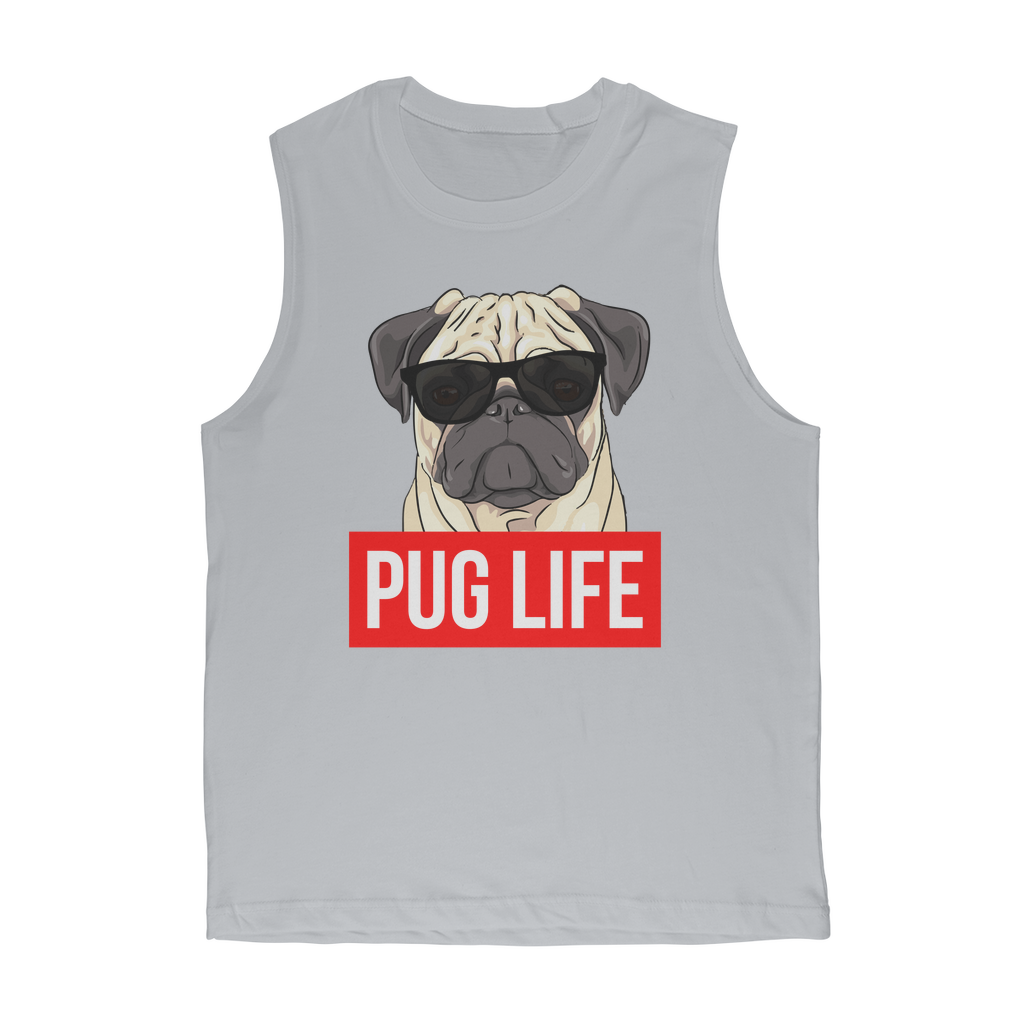 Pug Life - Pug Lover Premium Adult Muscle Top