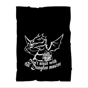 Don't Argue With The DM Dragon Fantasy RPG Dice Blanket | Dungeon Master | Tabletop RPG | Tabletop Games | RPG Blanket | Role Playing Game Throw Blanket Don't Argue With The DM Dragon Fantasy RPG Dice Blanket | Dungeon Master | Tabletop RPG | Tabletop Games | RPG Blanket | Role Playing Game Throw Blanket