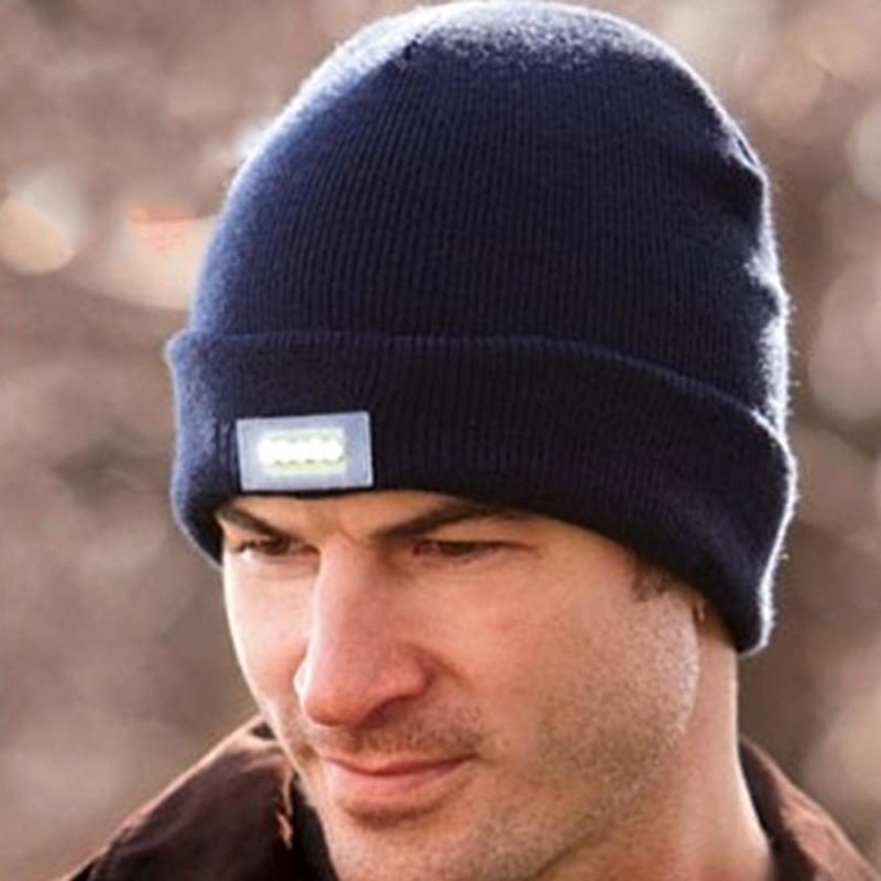 light up beanie, led beanie