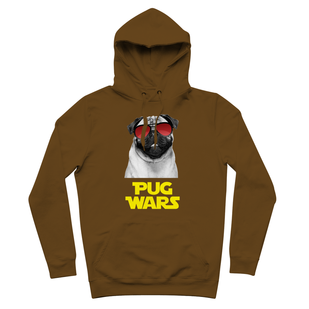 Pug Wars Return Of The Pug Premium Adult Hoodie