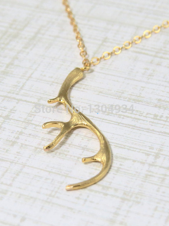 Deer Antler Necklace