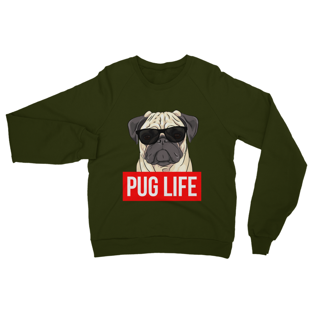 Pug Life - Pug Lover Classic Adult Sweatshirt