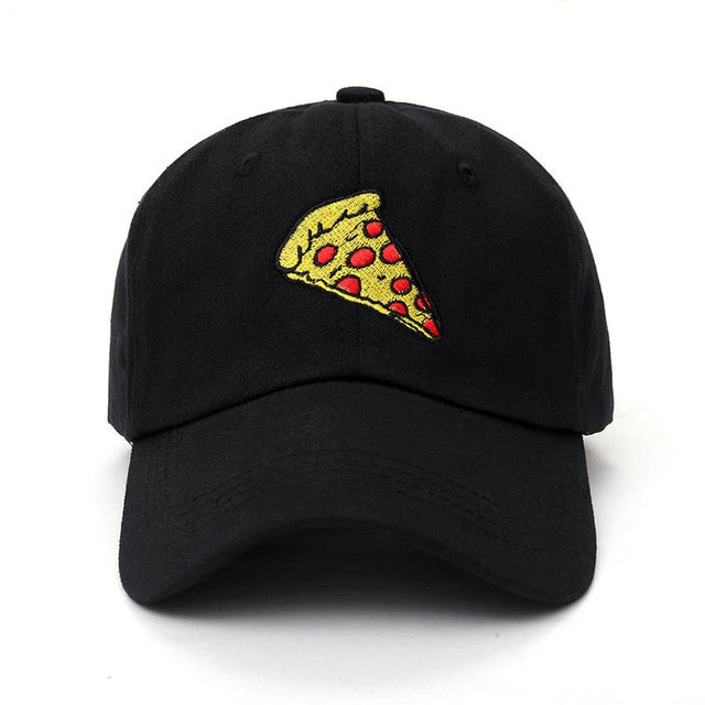 Pizza Embroidered Baseball Cap