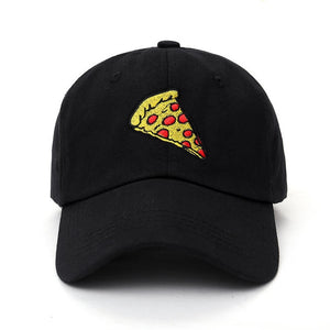Pizza Embroidered Baseball Cap Pizza Embroidered Baseball Cap