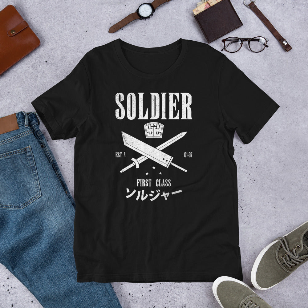 Final Fantasy 7, Cloud Strife, FF7, final fantasy shirt, final fantasy t shirt, final fantasy tshirt
