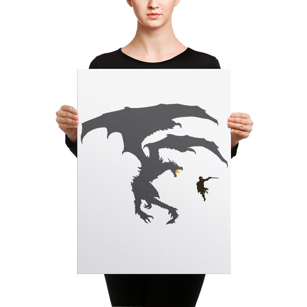 Dragon Fantasy RPG Canvas Print