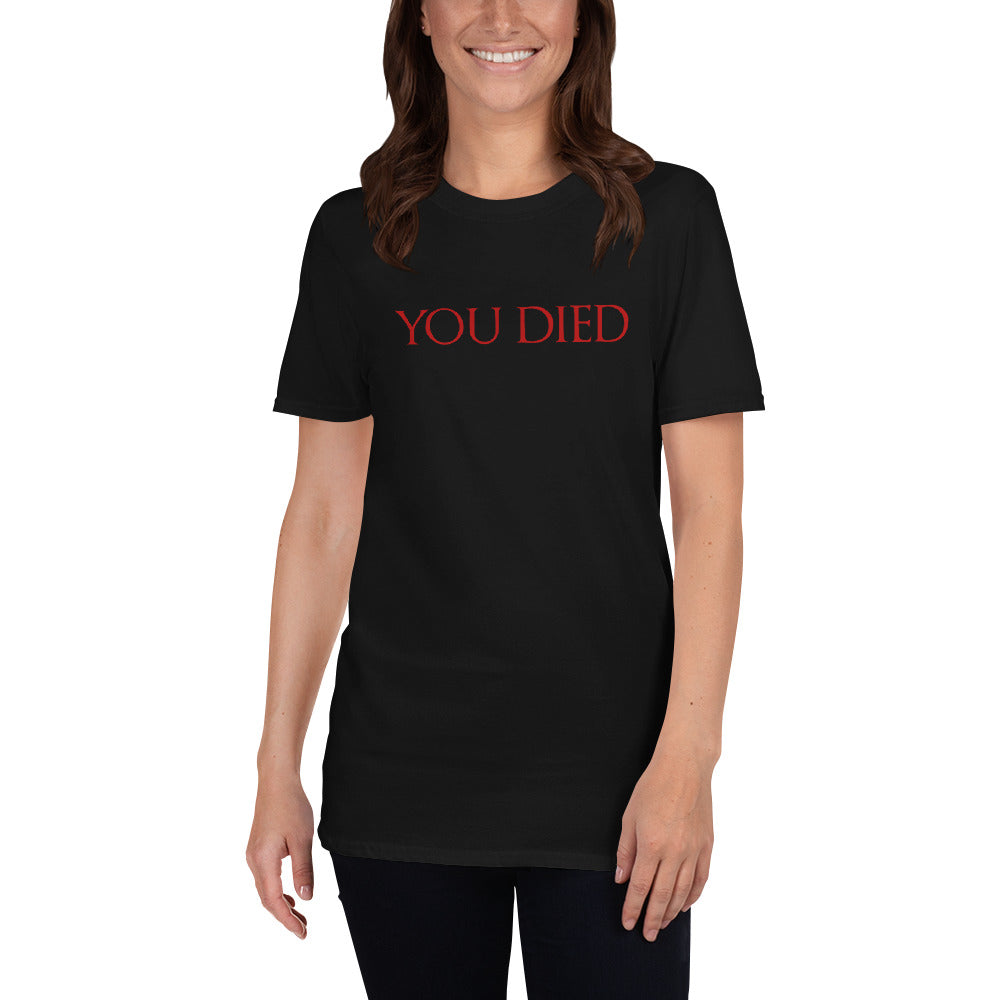 You Died Video Game Unisex T-Shirt