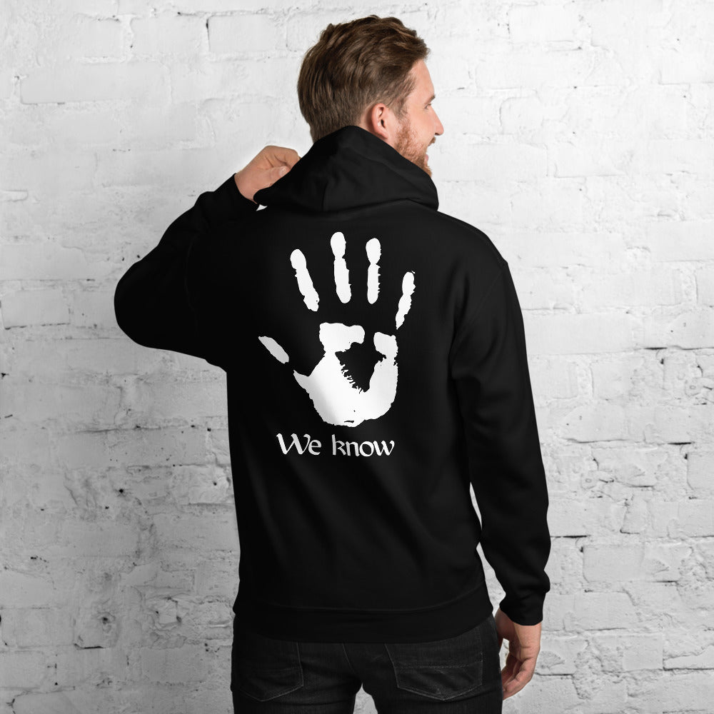 Dark Brotherhood We Know Back Print Unisex Hoodie