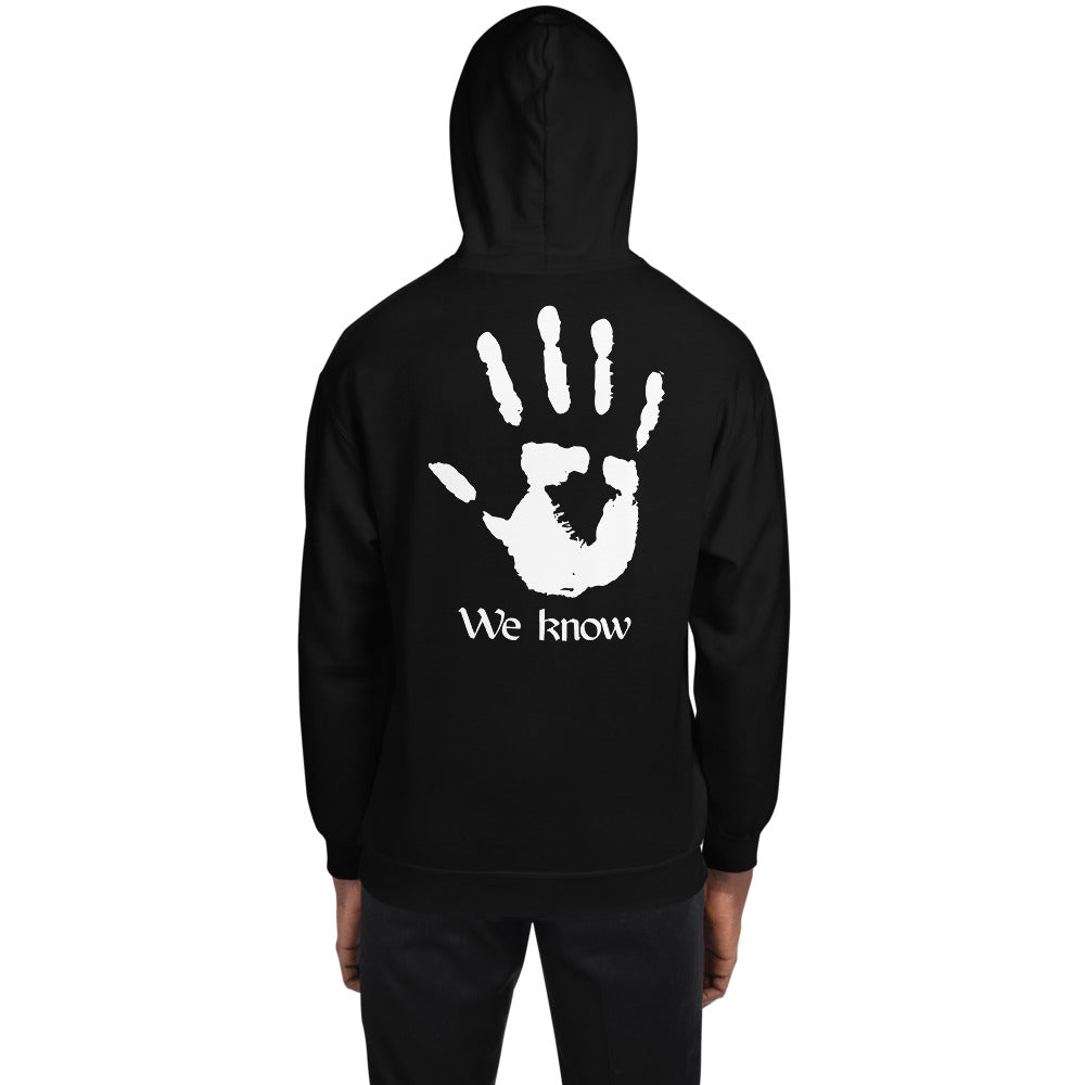Dark Brotherhood We Know Back Print Unisex Hoodie