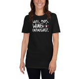 Wife Mom Wine Enthusiast T-Shirt Wife Mom Wine Enthusiast T-Shirt