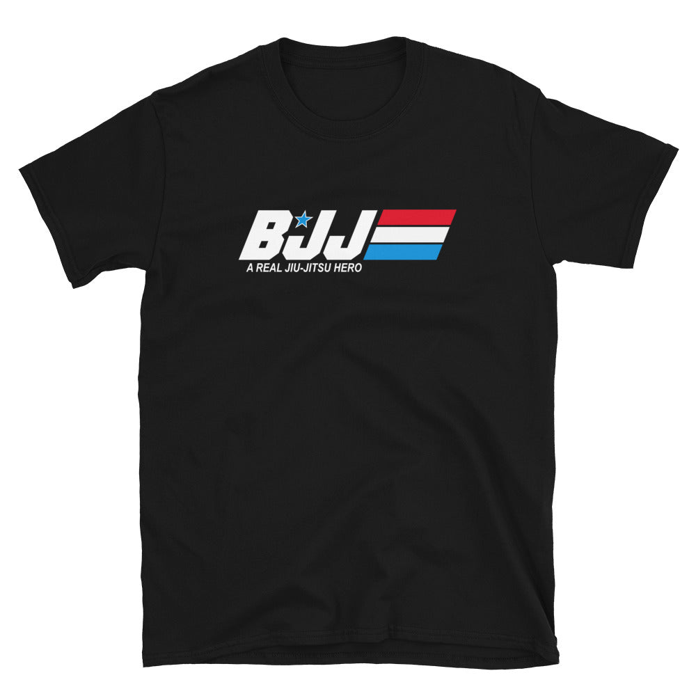 BJJ A Real Jiu Jitsu Hero Unisex Brazilian Jiu Jitsu T-Shirt