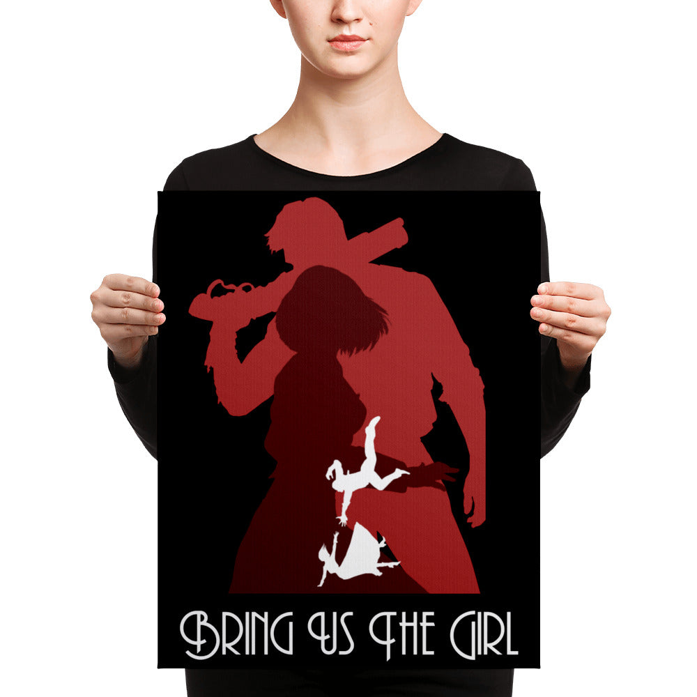 Bring Us The Girl Canvas Print
