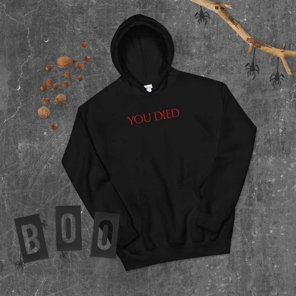 You Died Video Game Unisex Hoodie