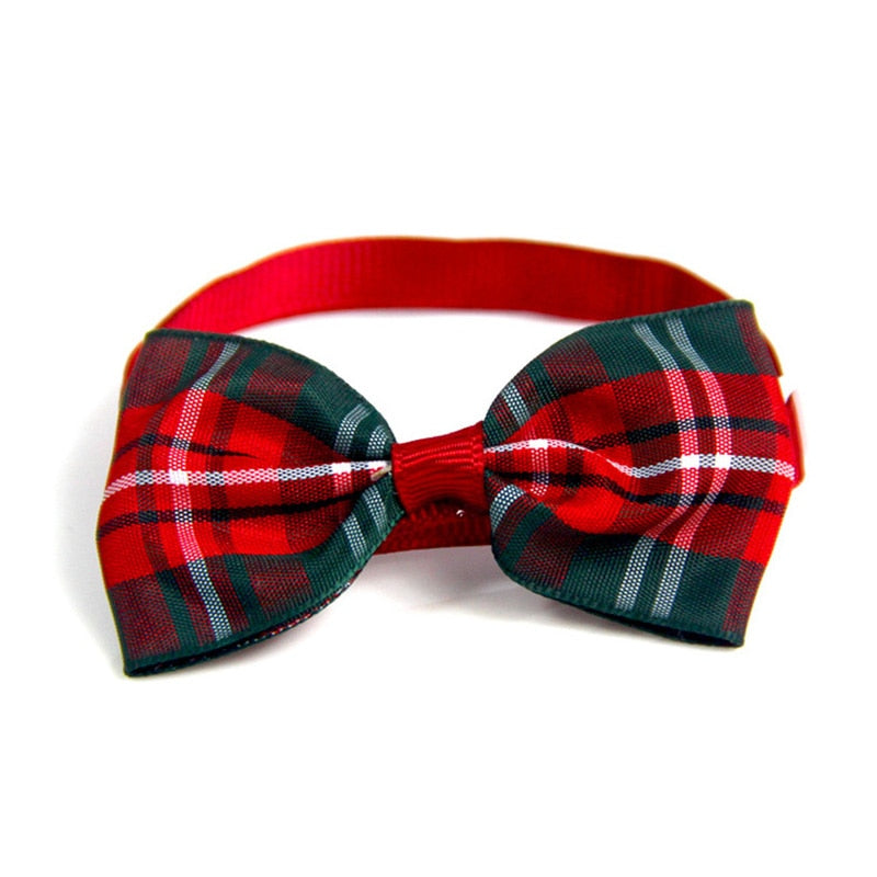 Christmas Dog Bow Tie, Christmas Cat Bow Tie, Christmas Pet Bow Tie
