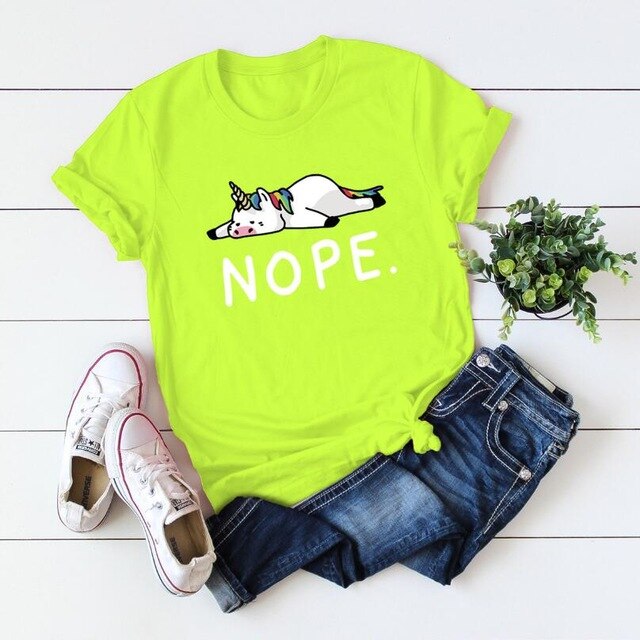 Nope Unicorn Women's T-Shirt