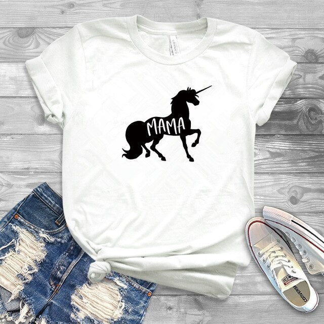 Unicorn Mama Mamacorn T-Shirt