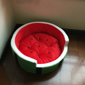 Creative Watermelon Dog & Cat Pet Bed Creative Watermelon Dog & Cat Pet Bed