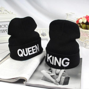 King & Queen Beanie queen beanie king and queen beanies king beanie