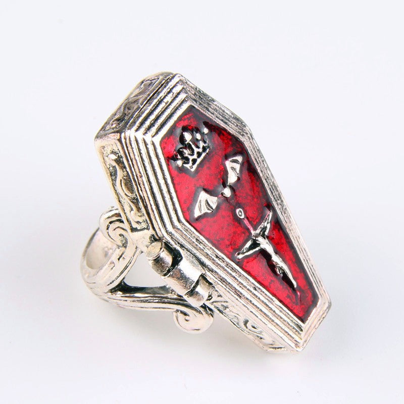 coffin shaped ring