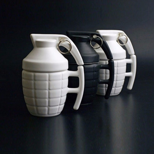 Grenade Coffee Mug With Lid