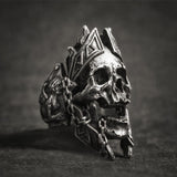 Ares Greek Gods of War Skull Ring skull rings for men skull ring skull rings for women