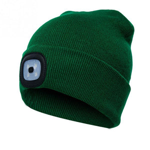 LED Winter Beanie beanie hat with light led beanie hat beanie hat with led light light up beanie hat