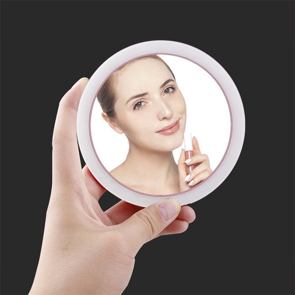 led compact mirror compact mirror with light light up compact mirror compact makeup mirror with lights compact magnifying mirror with light pocket mirror with lights