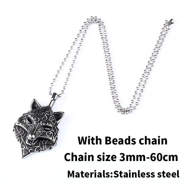 wolf necklace