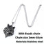 wolf necklace