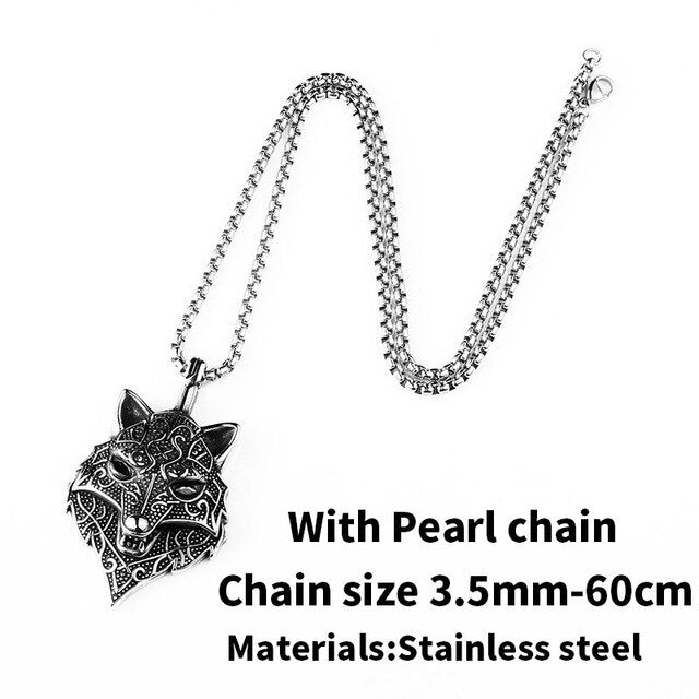 wolf necklace