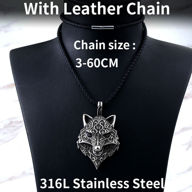 wolf necklace