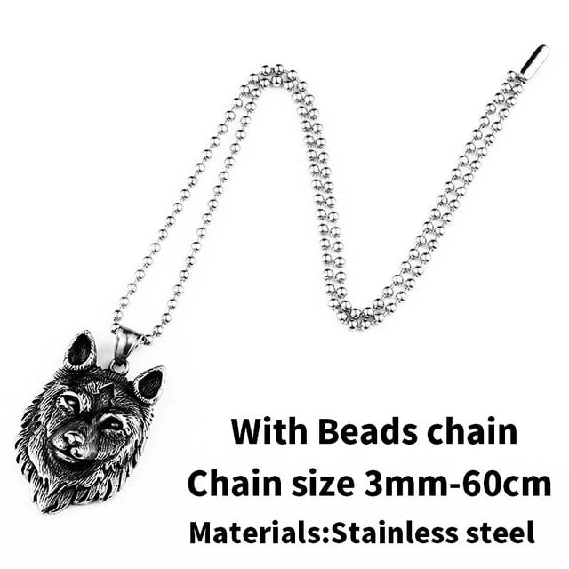 wolf necklace