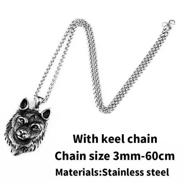 wolf necklace