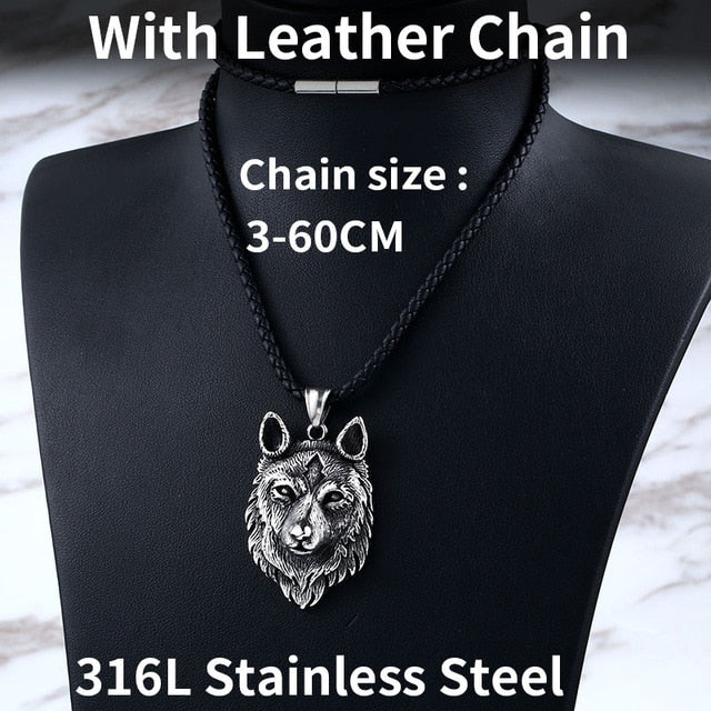 wolf necklace