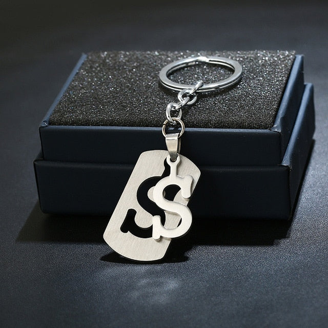 A-Z Letter Keychain