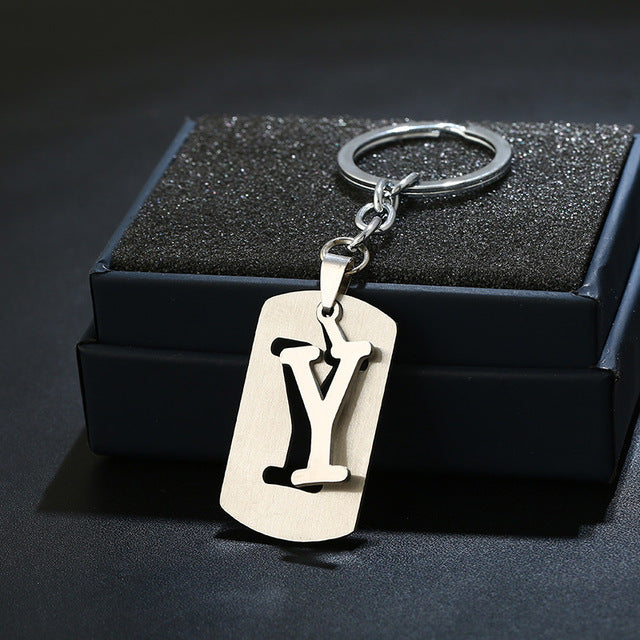 A-Z Letter Keychain