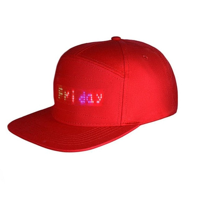 scrolling message hat scrolling message led hat