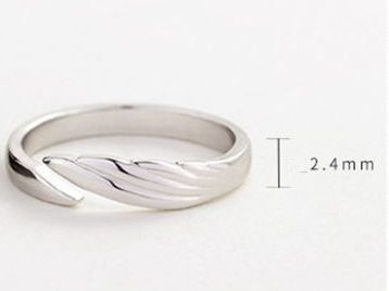 Angel & Devil Sterling Silver Divine Couple Rings