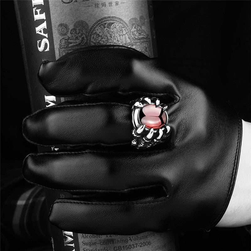 dragon ring, mens dragon ring, dragon ring silver, dragon claw ring, dragon eye ring