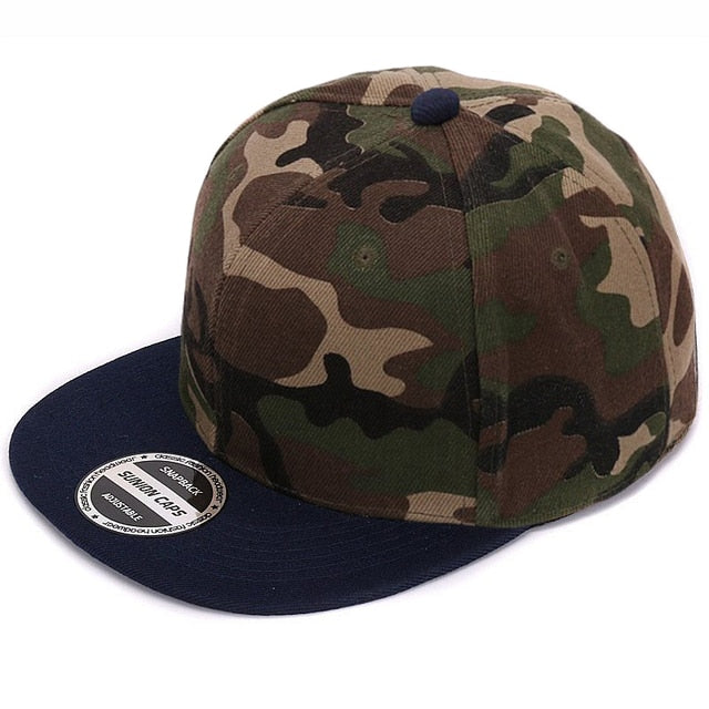 Camouflage Snapback Hat Cap