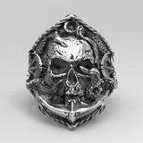 Gothic Pirate Skull Ring Gothic Pirate Skull Ring