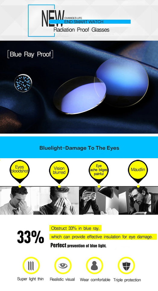 Blue Light Blocking Gaming Glasses