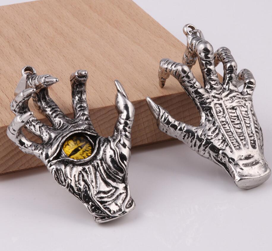 Domineering Hand Eye Necklace
