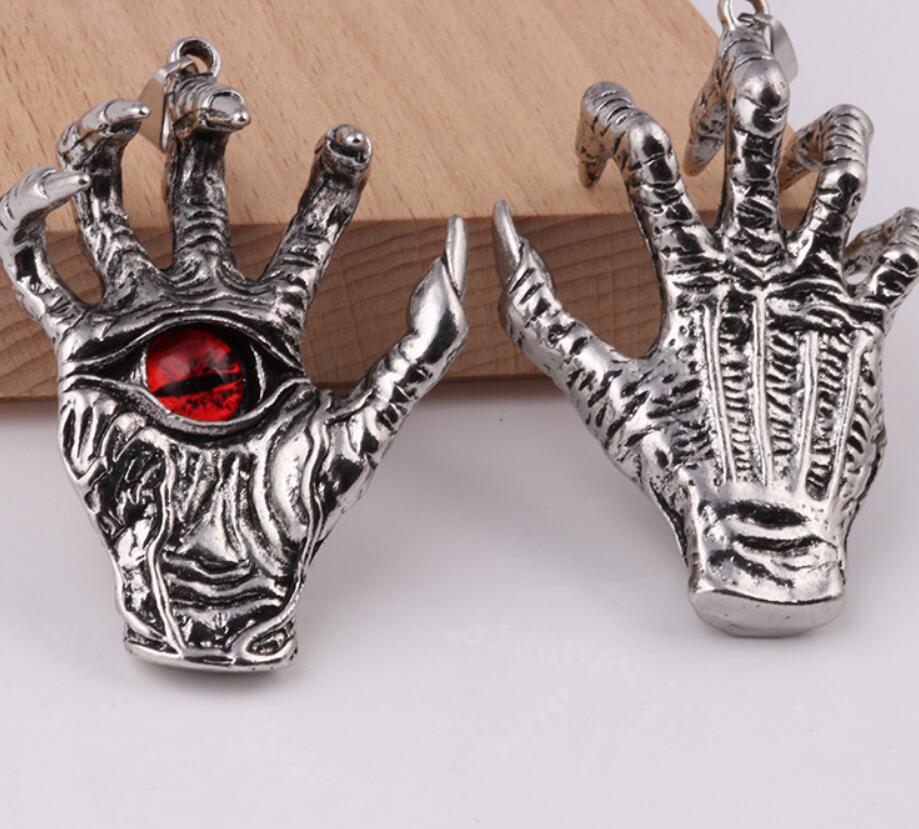 Domineering Hand Eye Necklace
