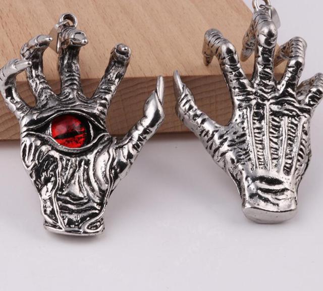 Domineering Hand Eye Necklace