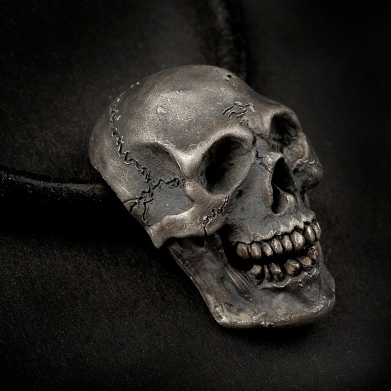 Cowboy Hat Skull Necklace